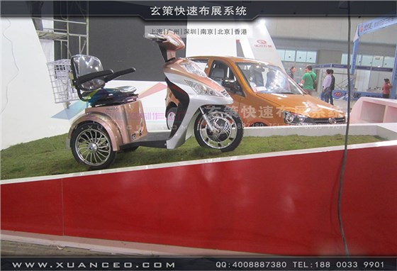 福田自行車展-自行車展展臺搭展-上海玄策展覽工廠02